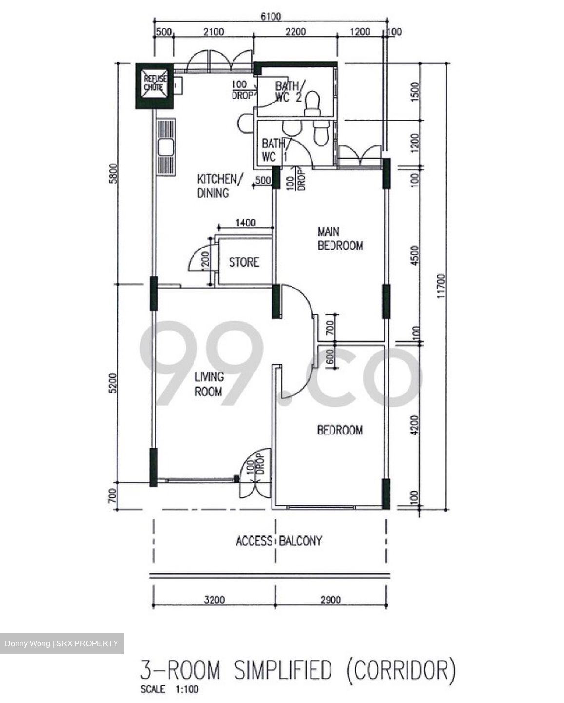 Blk 110 Bishan View (Bishan), HDB 3 Rooms #595509841